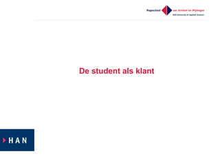 Alluris, een studentgericht SIS - Ervaringen van de HAN - Ellen Kuipers & Johan Drost - HO-link 2014  Slide 3