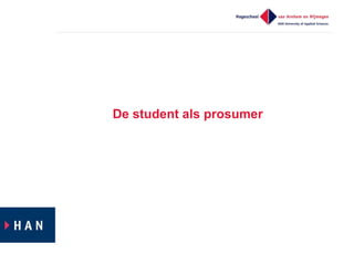 Alluris, een studentgericht SIS - Ervaringen van de HAN - Ellen Kuipers & Johan Drost - HO-link 2014  Slide 5