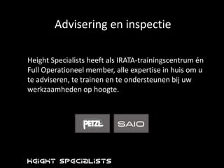 IRATA en VeiligheidIRATA is de wereldleidende instantie op het gebied van Industrial Rope Access. 