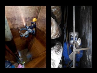 SM & QMPer project een RisicoanalyseSupervisor/PTL (in- en extern)Alleen gecertificeerde werknemersEvaluatiesRichtlijnen volgens IRATA, VCA, TÜV en ISOStructurele trainingAlle materialen wordt systematisch gelogd en gecontroleerd. Height Specialists maakt alleen gebruik van CEN gecertificeerde gereedschappen en uitrustingen.