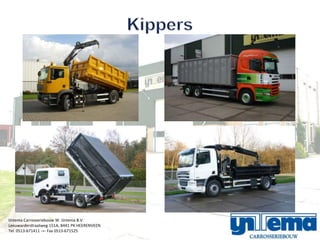 IJntema Carrosseriebouw W. IJntema B.V.
Leeuwarderstraatweg 151A, 8441 PK HEERENVEEN
Tel. 0513-671411 -=- Fax 0513-671525
 