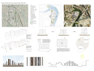 Project Waalse Krook, design studio 2010-2011
 