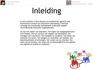 Onderzoek 'inzet social media bij Nederlandse ziekenhuizen' - 2011 Slide 2
