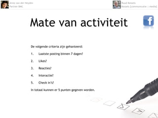 Onderzoek 'inzet social media bij Nederlandse ziekenhuizen' - 2011 Slide 31