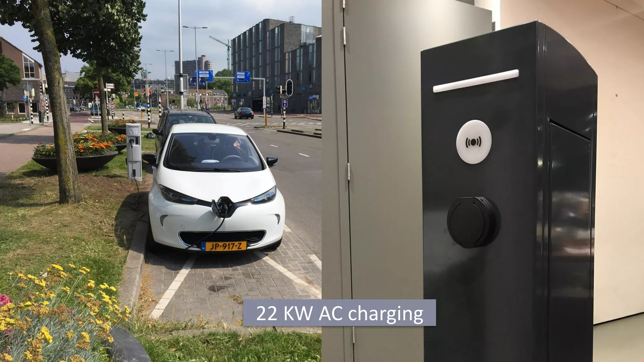 22 KW AC charging
 