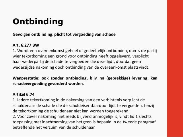 Ontbindingsbesluit stichting