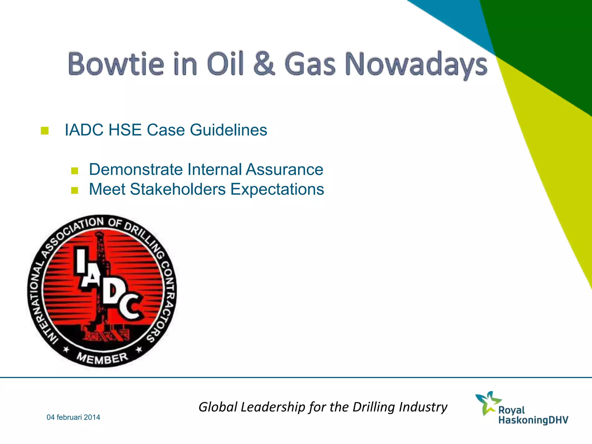 Bow Tie methodology for Operational Safety & Risk Management | PPTX