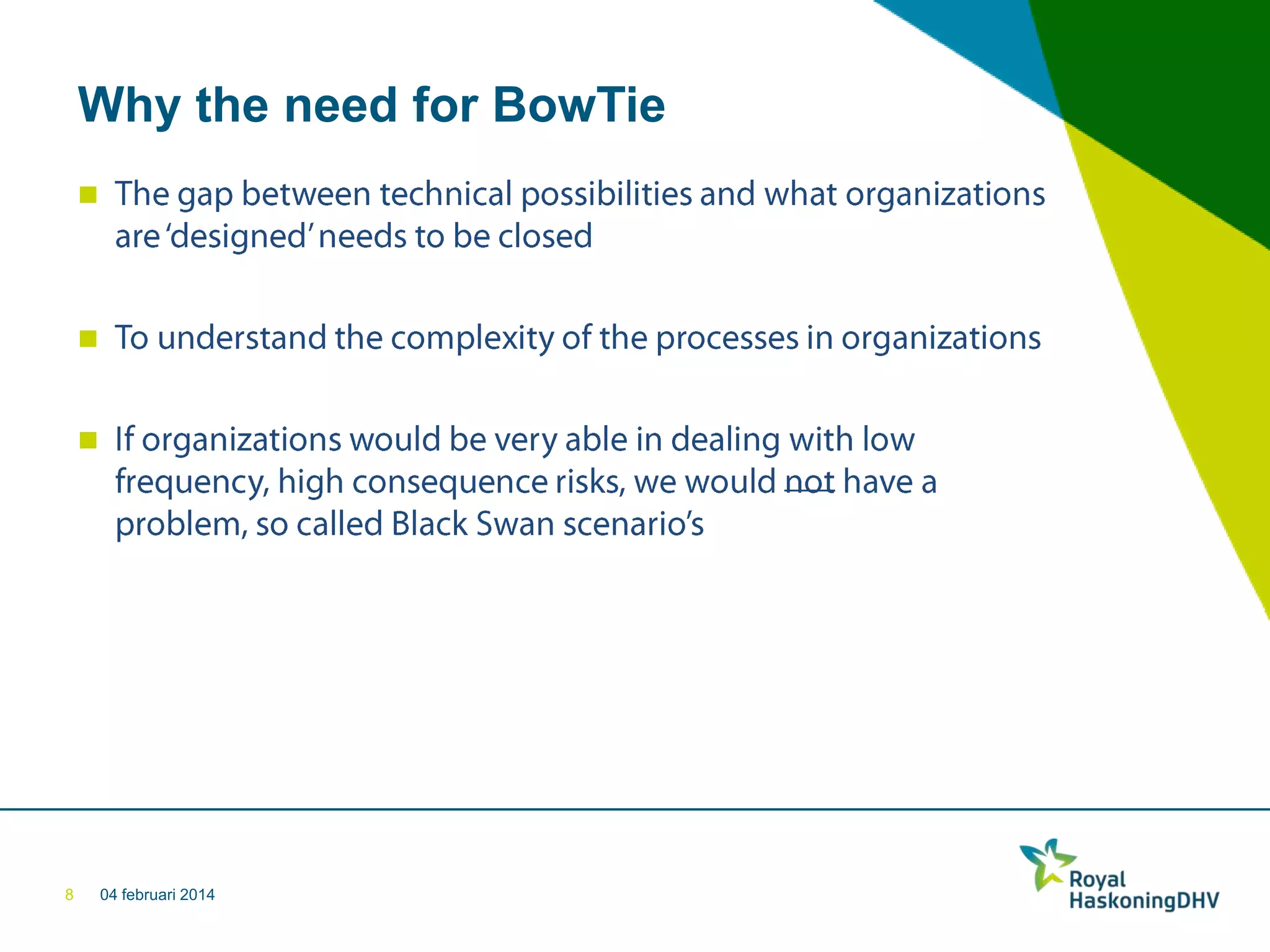 Bow Tie methodology for Operational Safety & Risk Management | PPTX