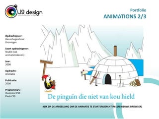 PortfolioPRINT 5/6Opdrachtgever:Hanzehogeschool GroningenSoort opdrachtgever:StudieJaar:2008Opdracht:Abri poster, programmaboekje en boomerang kaartenPublicatie:2008Programma’s:Illustrator CS3Photoshop CS3