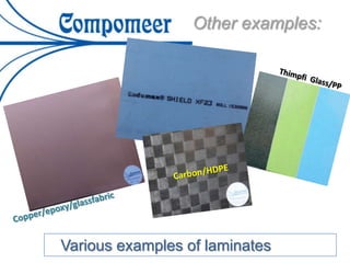 Other examples:
Various examples of laminates
 