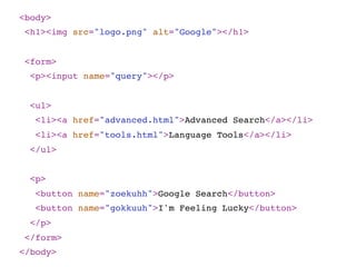 HTML presentation for beginners | PPT