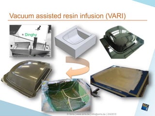 2/4/2015© Sirris | www.sirris.be | info@sirris.be |
Vacuum assisted resin infusion (VARI)
Dinghy
 