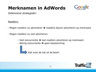 adverteren op merknaam concurrent