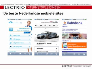 De beste Nederlandse mobiele sites
 