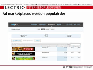 Ad marketplaces worden populairder
 