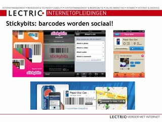 Stickybits: barcodes worden sociaal!
 