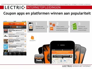 Coupon apps en platformen winnen aan populariteit
 