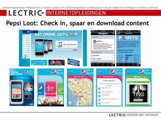 Pepsi Loot: Check in, spaar en download content
 