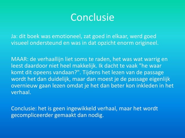 Lectuurtaak Nederlands: Extreem luid en ongelooflijk dichtbij | PPT