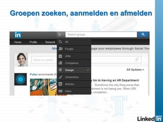Bedrijven zoeken (en volgen)
 