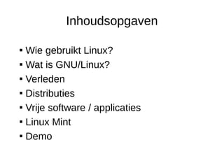 Linux 5 Rings Presentatie over GNU/Linux besturingssysteem | PPT