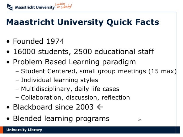 Ess maastricht university picture