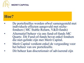 Volledig onafhankelijk beheer 