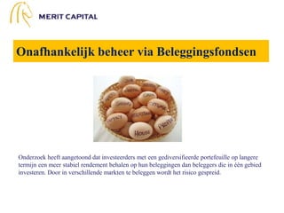  FilosofieBelangen van de klant staan centraal 