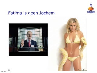 Fatima is geen Jochem 