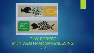 TINY FOREST
MIJN WEG NAAR SAMENLEVING
3.0
 