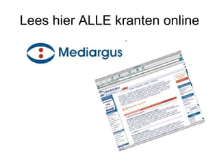 Lees hier ALLE kranten online 