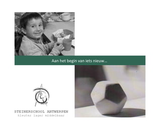 Aan het begin van iets nieuw…
 