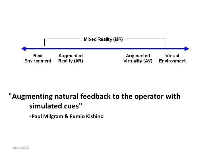 Master thesis augmented reality