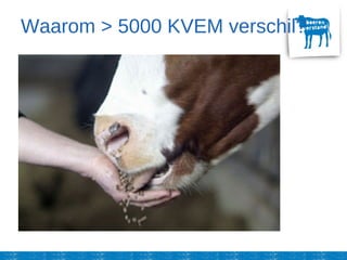 Waarom > 5000 KVEM verschil?
 