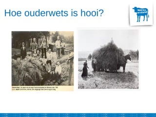 Hoe ouderwets is hooi?
 