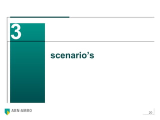 20
3
Section titlescenario’s
 