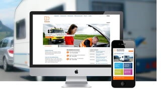 Start 
Met een mobiele website. 
 