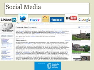 Social Media 10 juni 2011 