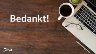 Bedankt!
 