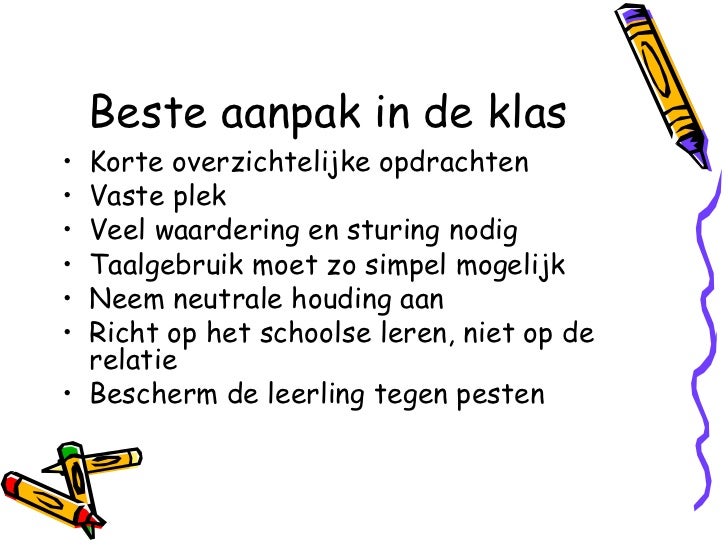 Presentatie over pdd nos Presentatie over pdd nos