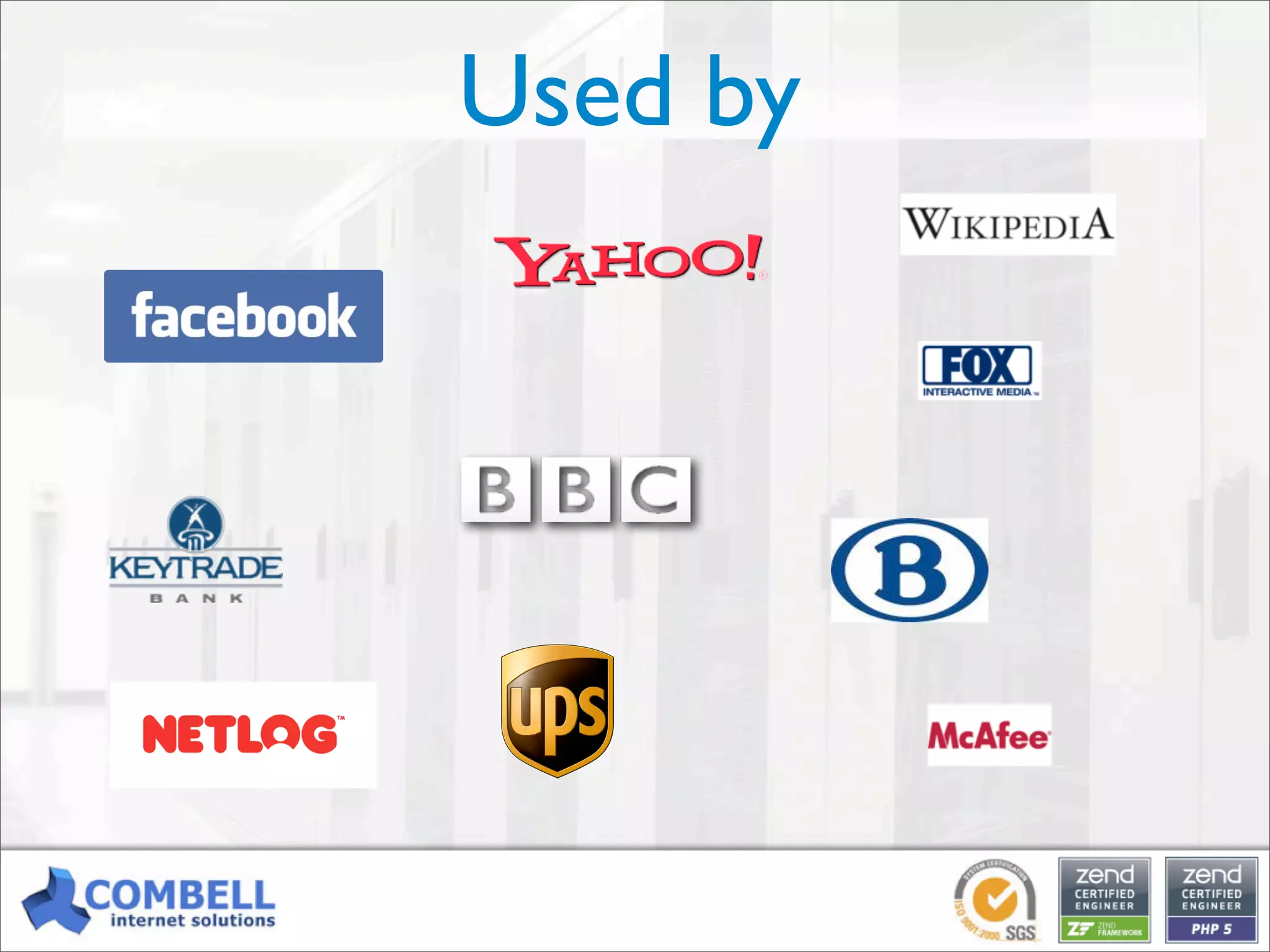 Professional PHP: an open-source alternative for enterprise development [Kortrijk]