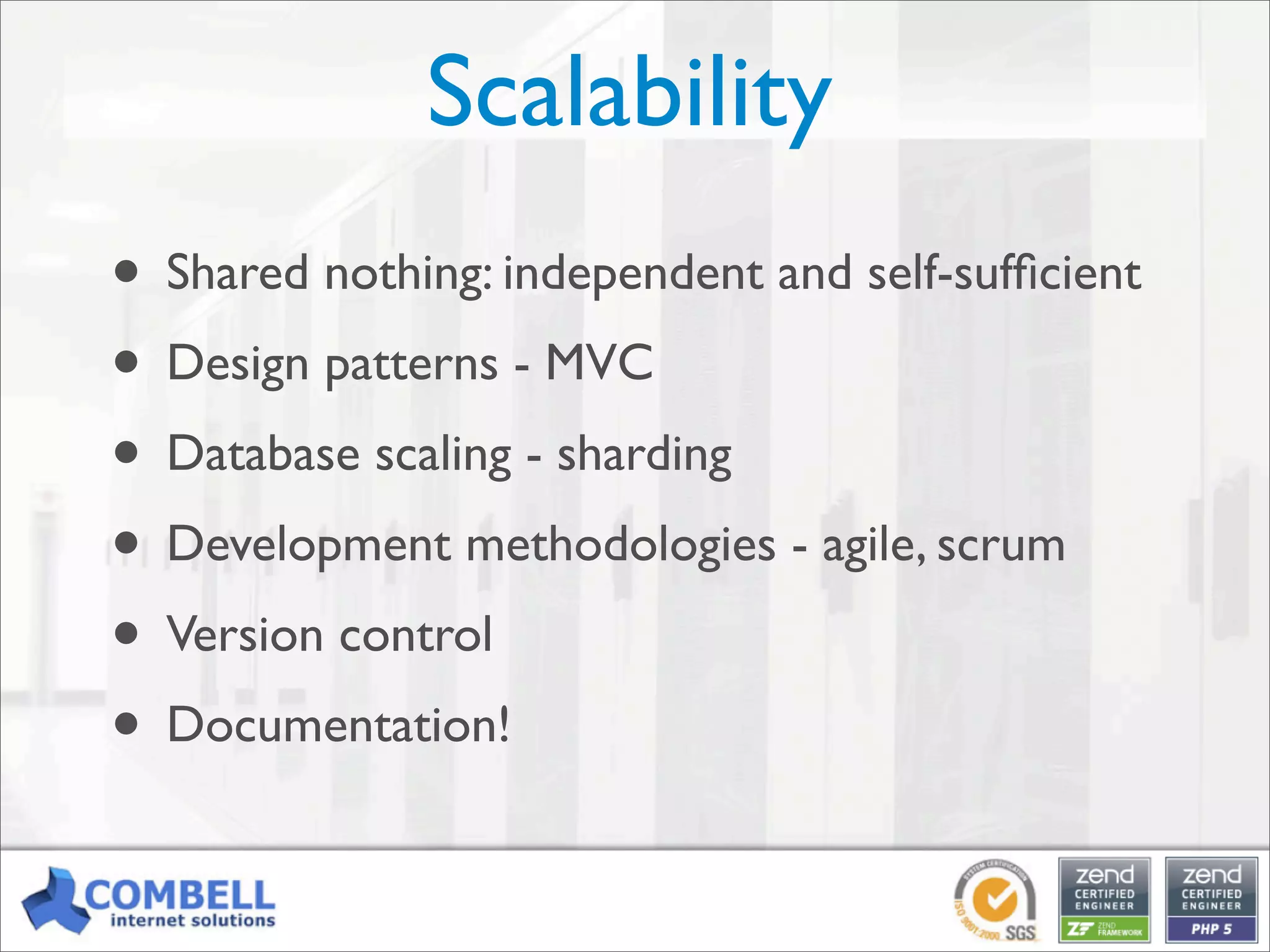 Professional PHP: an open-source alternative for enterprise development [Kortrijk]