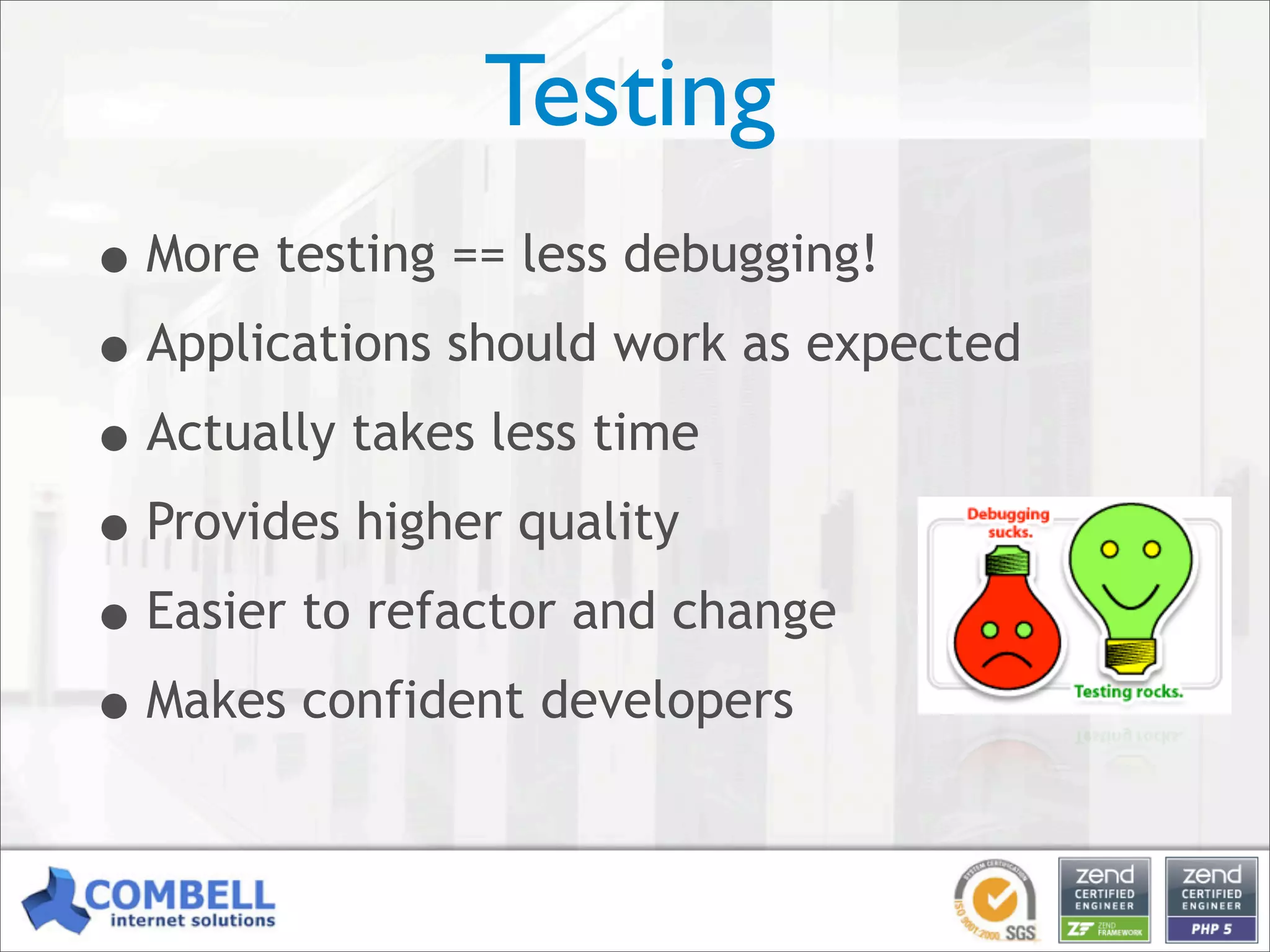 Professional PHP: an open-source alternative for enterprise development [Kortrijk]