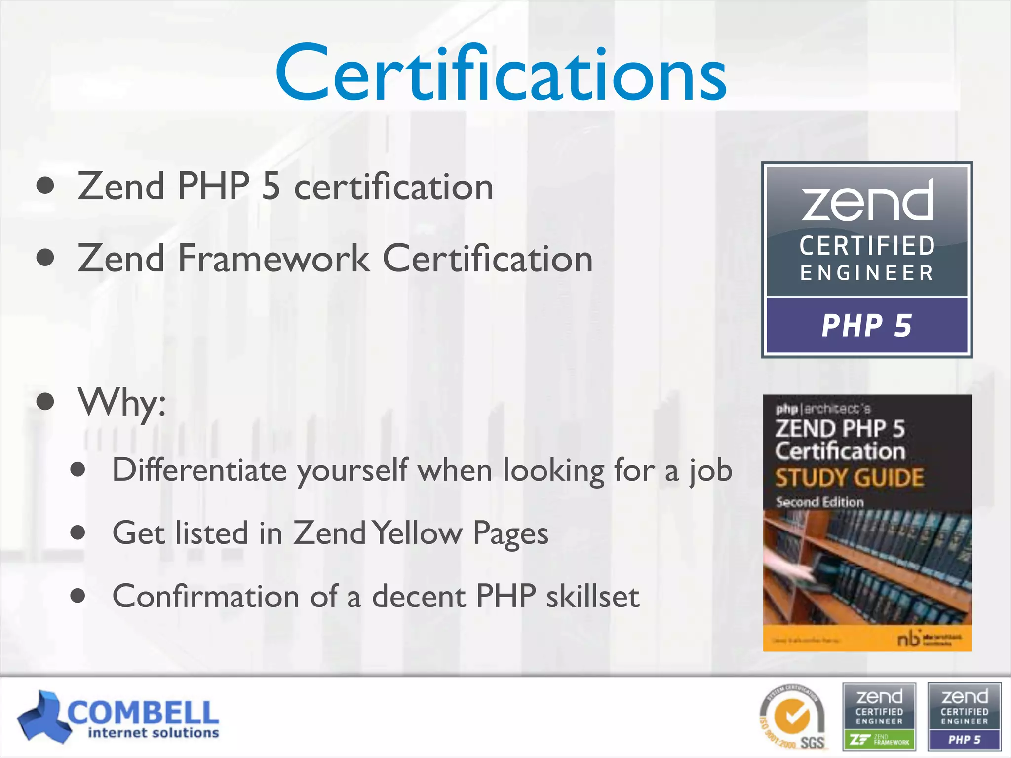 Professional PHP: an open-source alternative for enterprise development [Kortrijk]