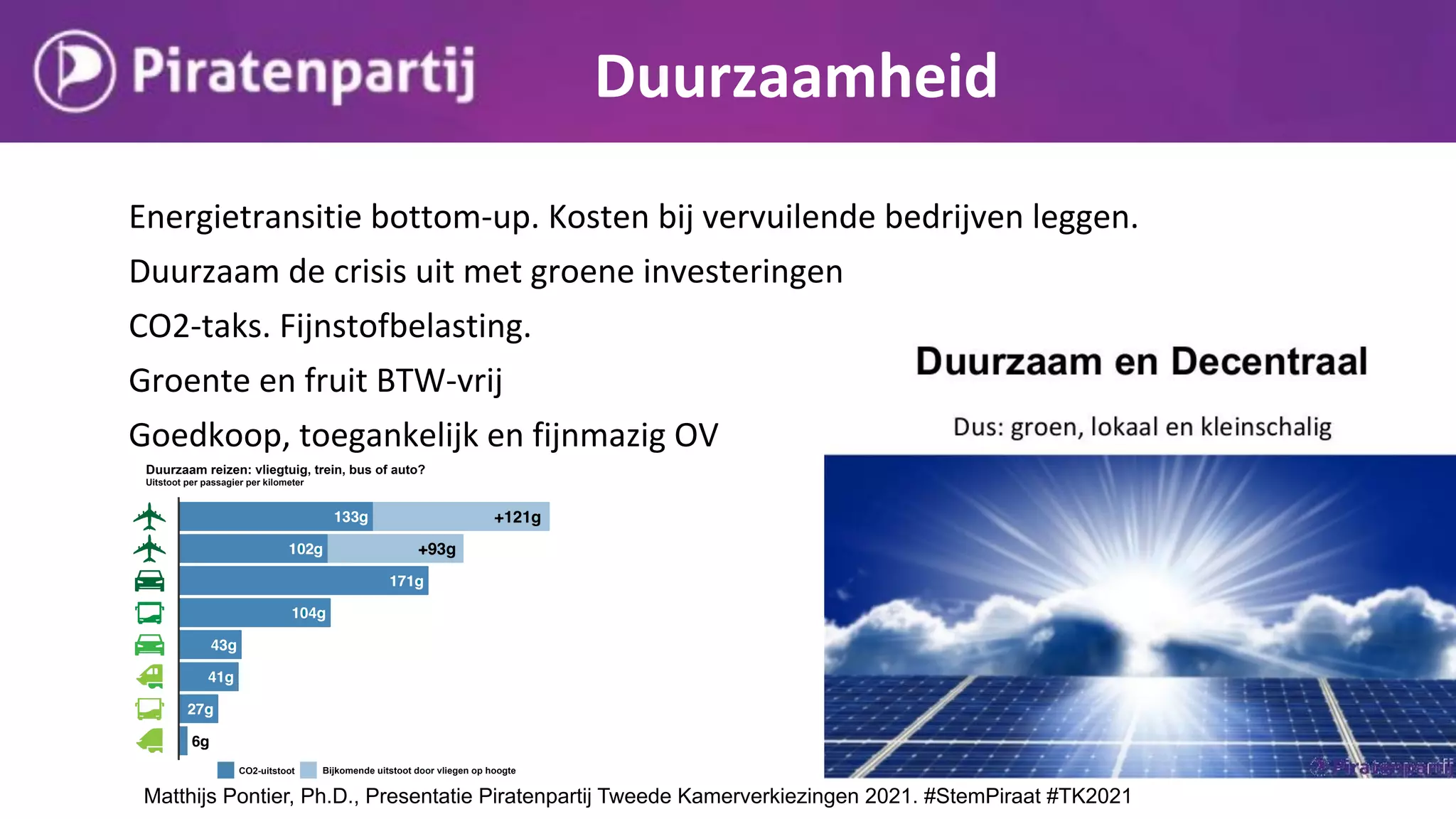 Piratenpartij presentatie programma en kandidaten Tweede kamerverkiezingen 2021