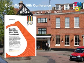 CommWorld 50th Conference




                            Google Confidential and Proprietary   3
 