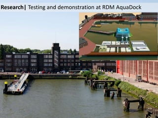 Research| Testing and demonstration at RDM AquaDock
 