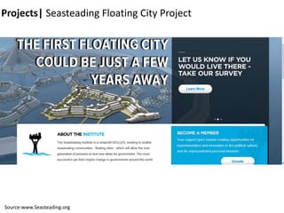 Source:www.Seasteading.org
Projects| Seasteading Floating City Project
 