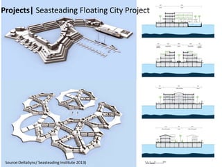 Source:DeltaSync/ Seasteading Institute 2013)
Projects| Seasteading Floating City Project
 