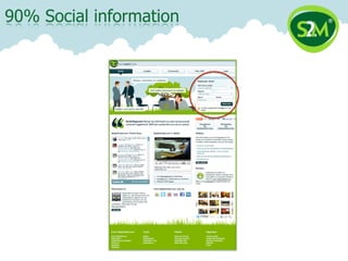 90% Social information
 